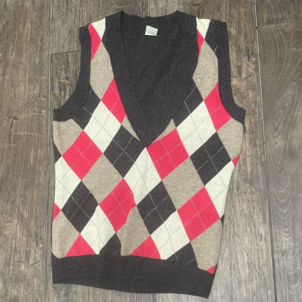 J Crew Size Small Vintage Sweater Vest Barbie Preppy